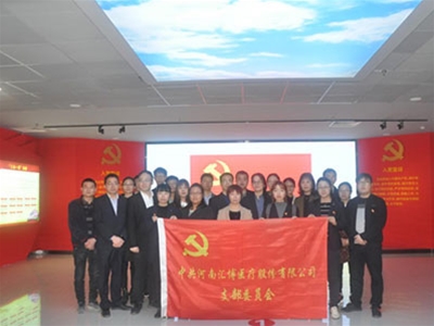 Huibo Medical Party Branch carried out the theme education of 